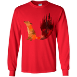 T-Shirts Red / YS Fox Tail Youth Long Sleeve T-Shirt