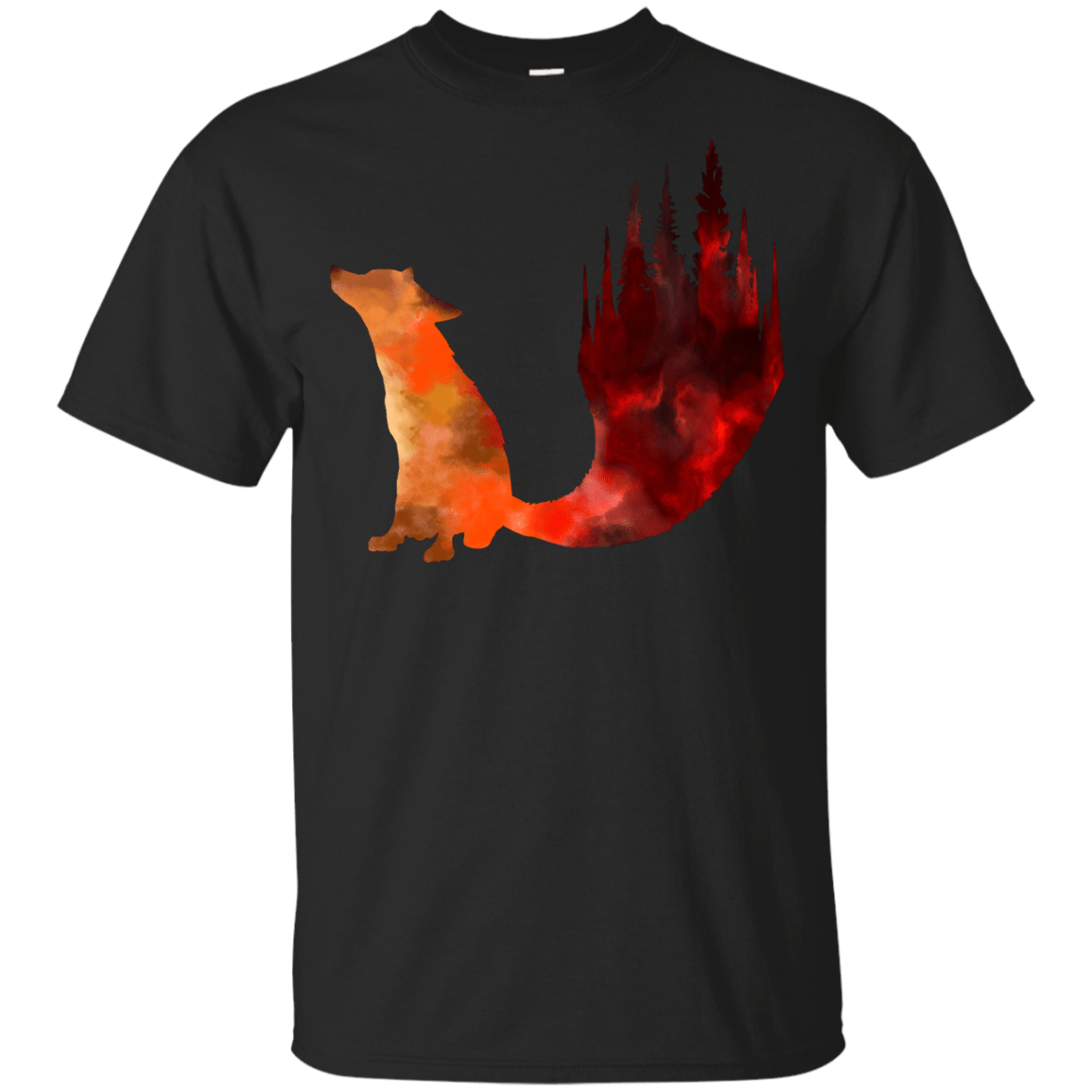 T-Shirts Black / YXS Fox Tail Youth T-Shirt