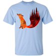 T-Shirts Light Blue / YXS Fox Tail Youth T-Shirt