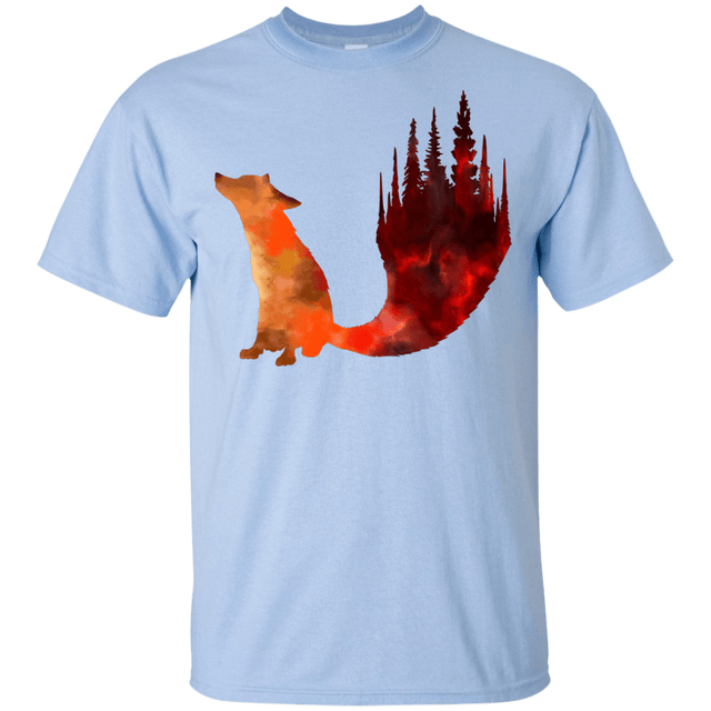 T-Shirts Light Blue / YXS Fox Tail Youth T-Shirt