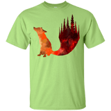 T-Shirts Mint Green / YXS Fox Tail Youth T-Shirt