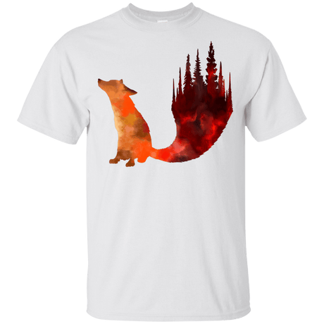 T-Shirts White / YXS Fox Tail Youth T-Shirt