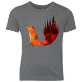 T-Shirts Premium Heather / YXS Fox Tail Youth Triblend T-Shirt
