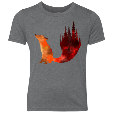 T-Shirts Premium Heather / YXS Fox Tail Youth Triblend T-Shirt