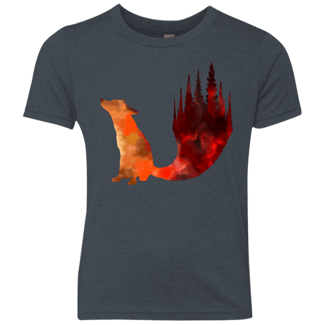 T-Shirts Vintage Navy / YXS Fox Tail Youth Triblend T-Shirt
