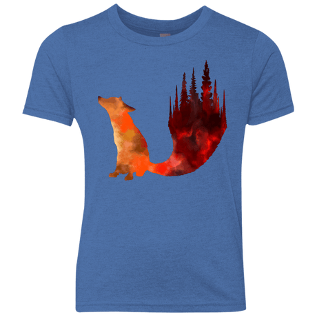 T-Shirts Vintage Royal / YXS Fox Tail Youth Triblend T-Shirt