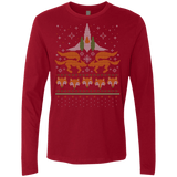 T-Shirts Cardinal / Small Foxy Threads Men's Premium Long Sleeve