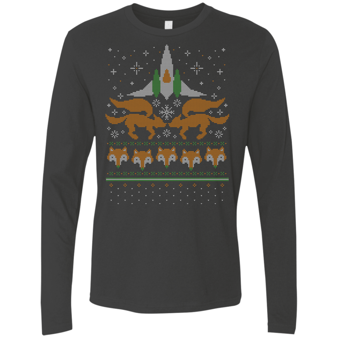 T-Shirts Heavy Metal / Small Foxy Threads Men's Premium Long Sleeve