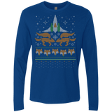 T-Shirts Royal / Small Foxy Threads Men's Premium Long Sleeve