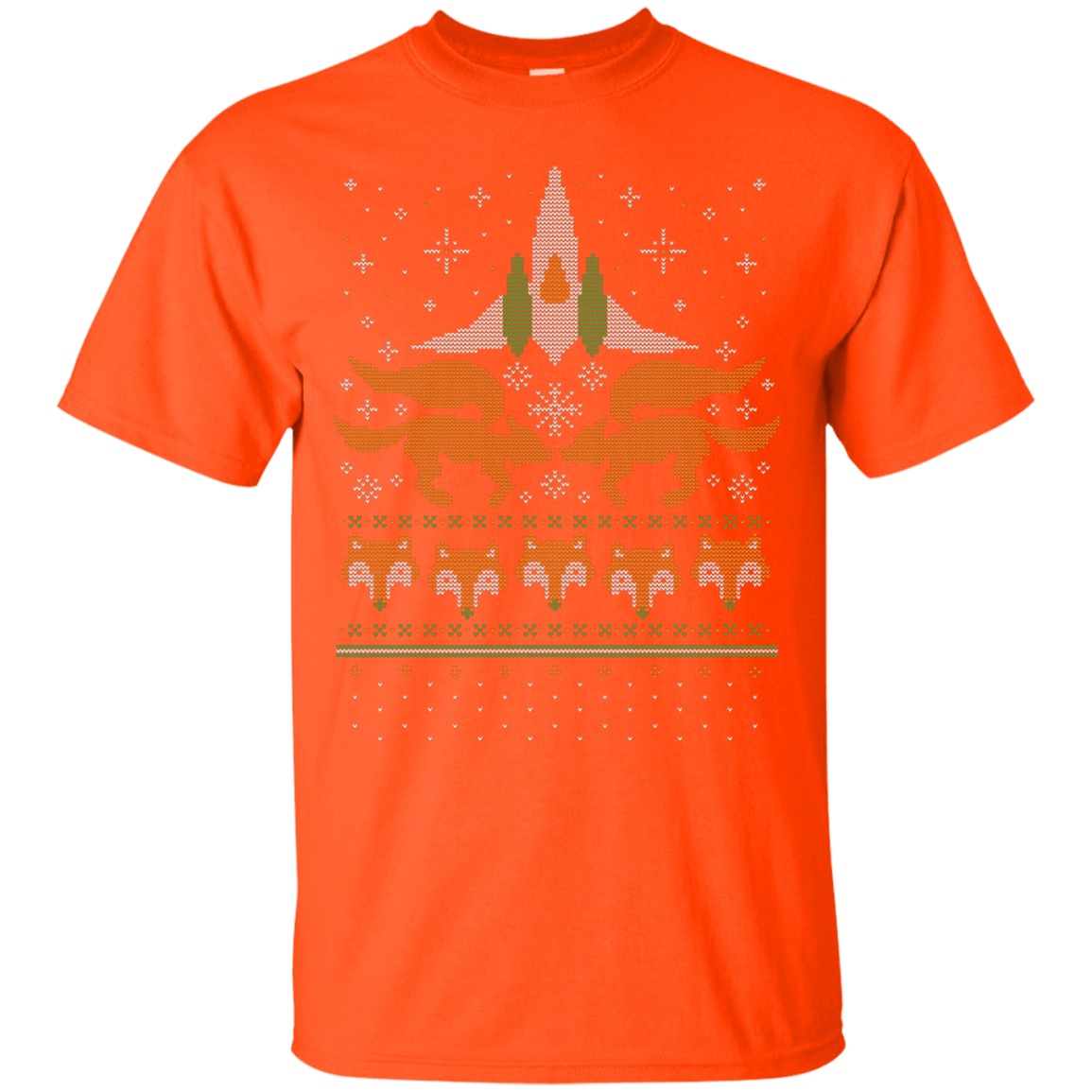 T-Shirts Orange / Small Foxy Threads T-Shirt