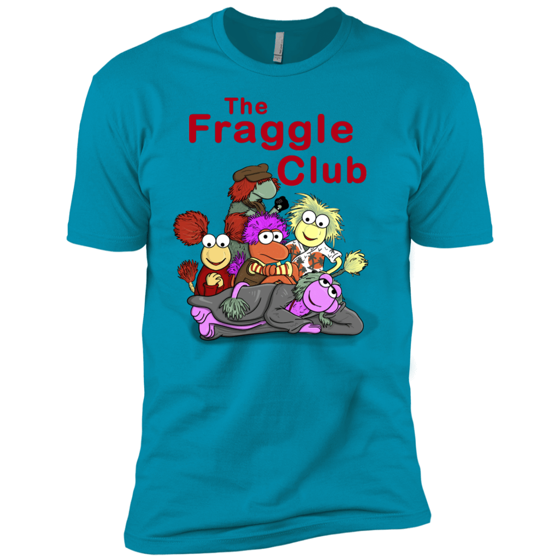 T-Shirts Turquoise / YXS Fraggle Club Boys Premium T-Shirt