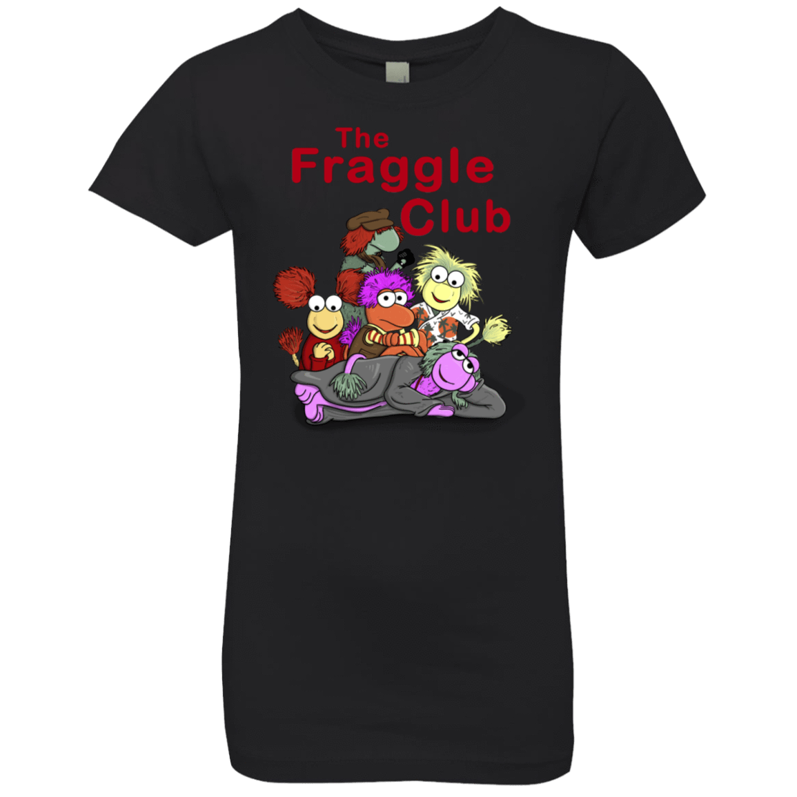 T-Shirts Black / YXS Fraggle Club Girls Premium T-Shirt