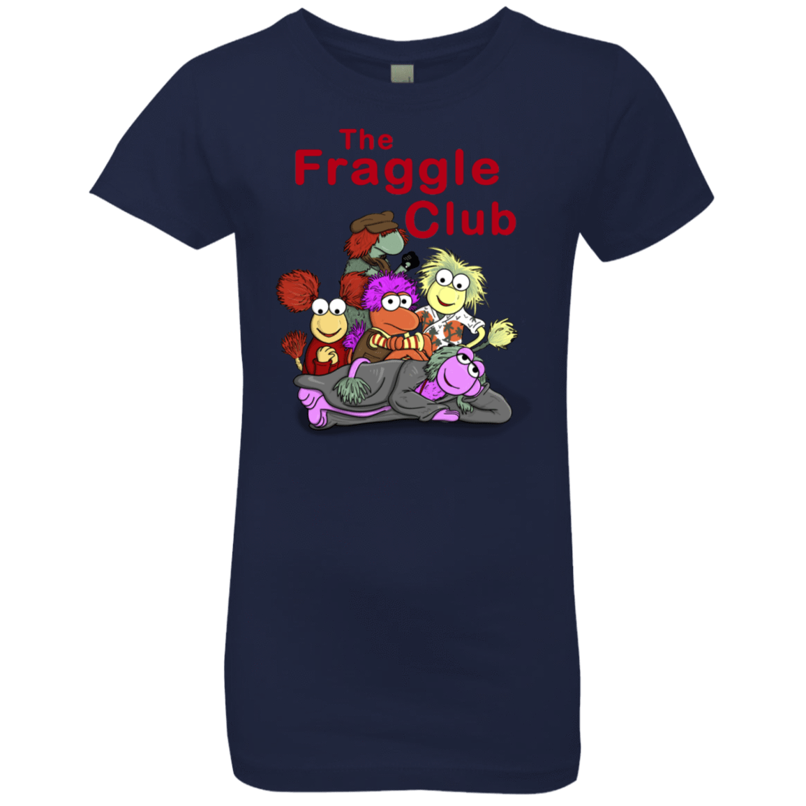 T-Shirts Midnight Navy / YXS Fraggle Club Girls Premium T-Shirt