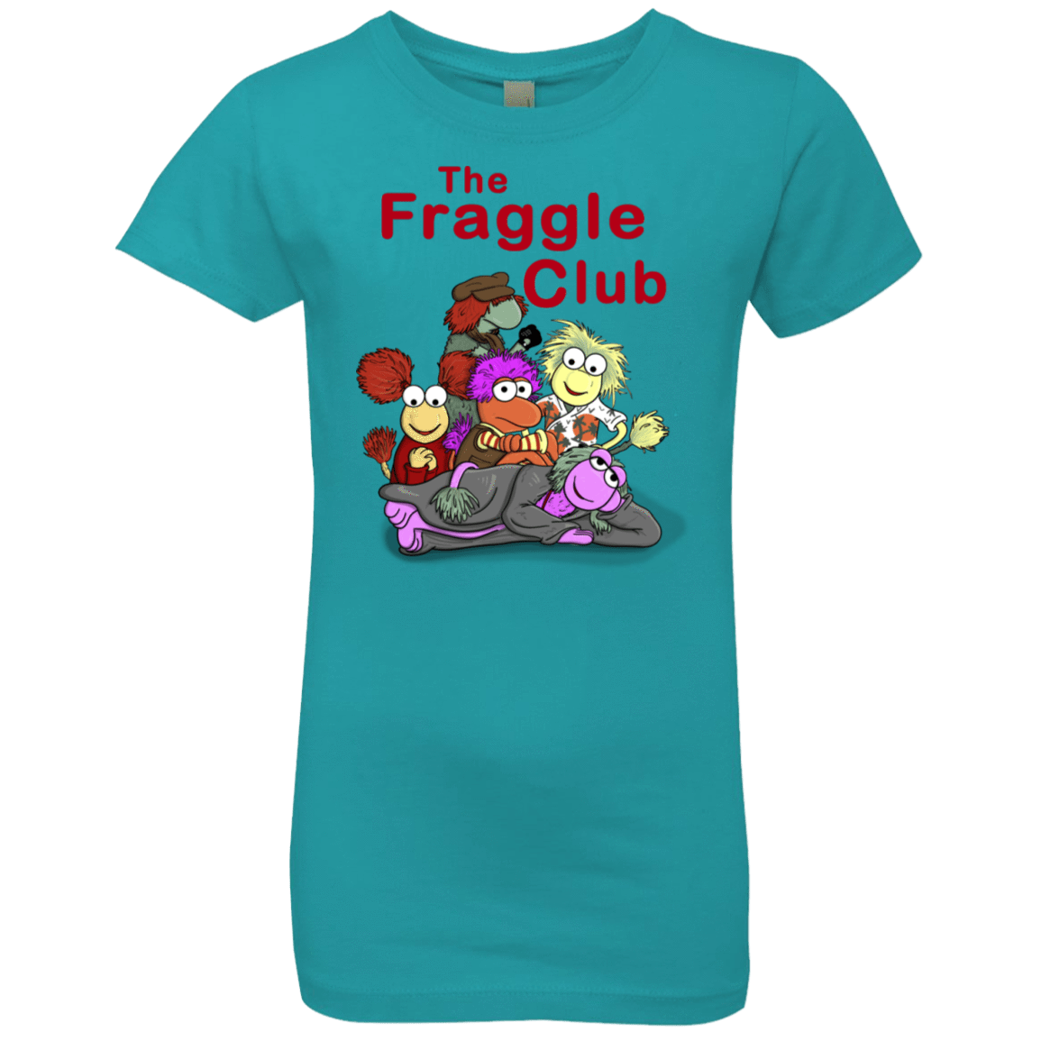 T-Shirts Tahiti Blue / YXS Fraggle Club Girls Premium T-Shirt