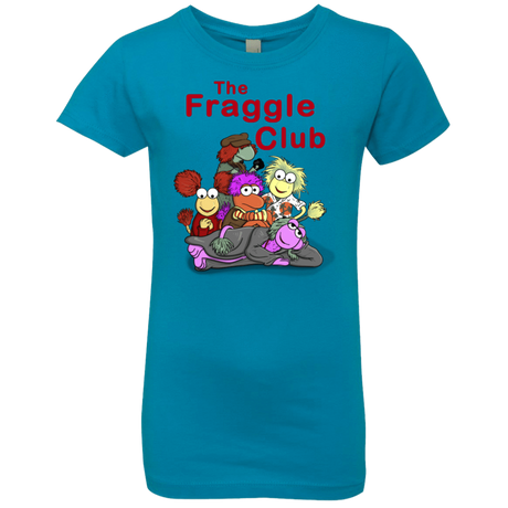 T-Shirts Turquoise / YXS Fraggle Club Girls Premium T-Shirt