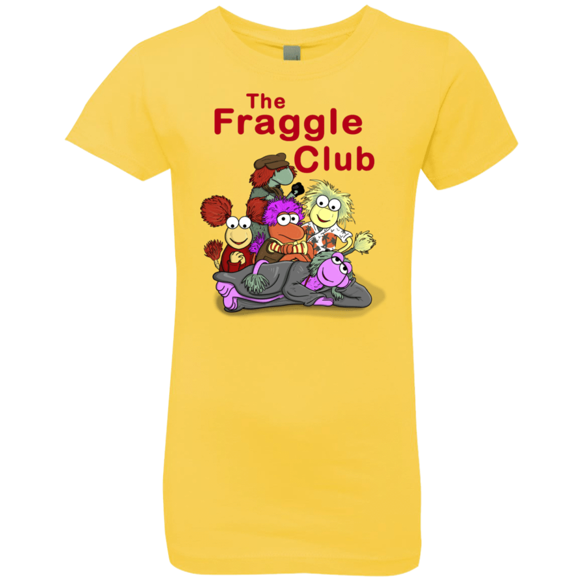 T-Shirts Vibrant Yellow / YXS Fraggle Club Girls Premium T-Shirt