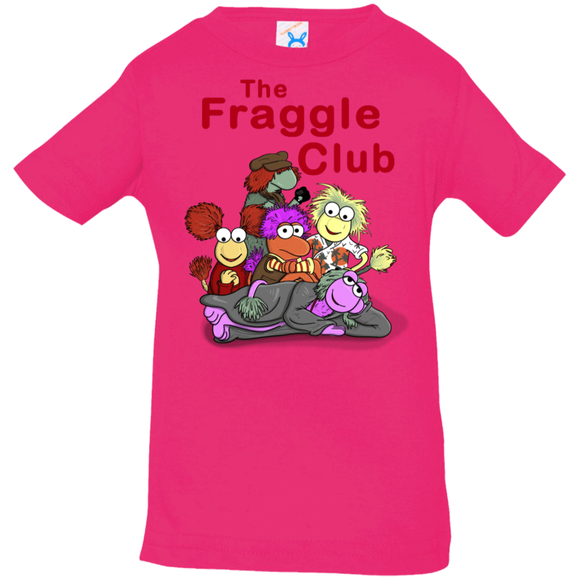 T-Shirts Hot Pink / 6 Months Fraggle Club Infant Premium T-Shirt