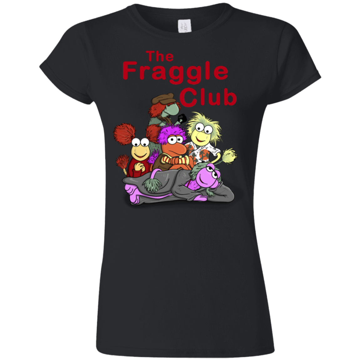 T-Shirts Black / S Fraggle Club Junior Slimmer-Fit T-Shirt