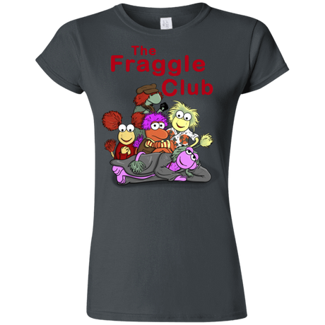 T-Shirts Charcoal / S Fraggle Club Junior Slimmer-Fit T-Shirt