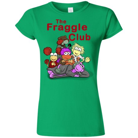 T-Shirts Irish Green / S Fraggle Club Junior Slimmer-Fit T-Shirt