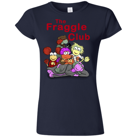 T-Shirts Navy / S Fraggle Club Junior Slimmer-Fit T-Shirt