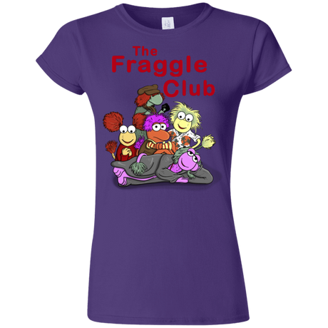 T-Shirts Purple / S Fraggle Club Junior Slimmer-Fit T-Shirt