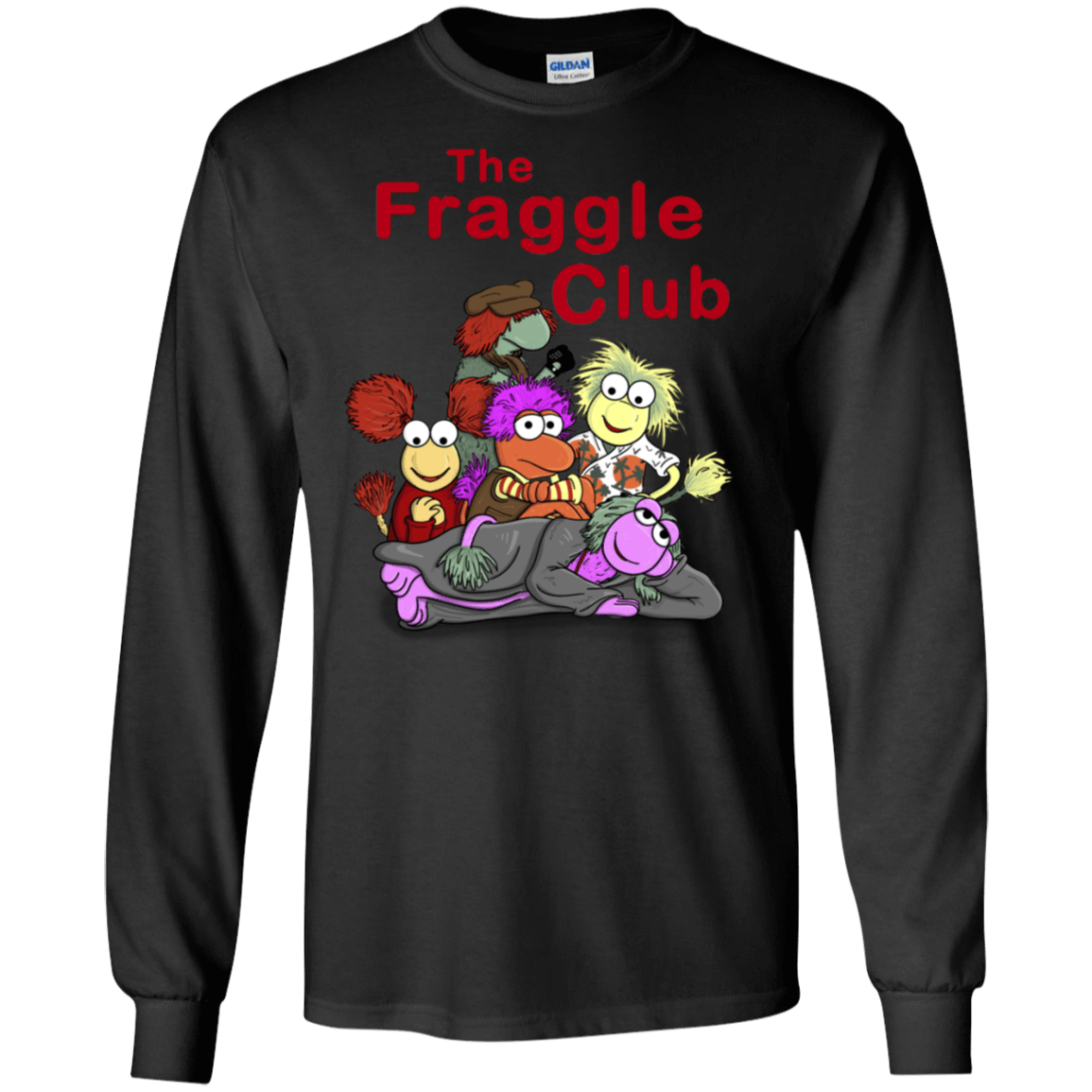 T-Shirts Black / S Fraggle Club Men's Long Sleeve T-Shirt