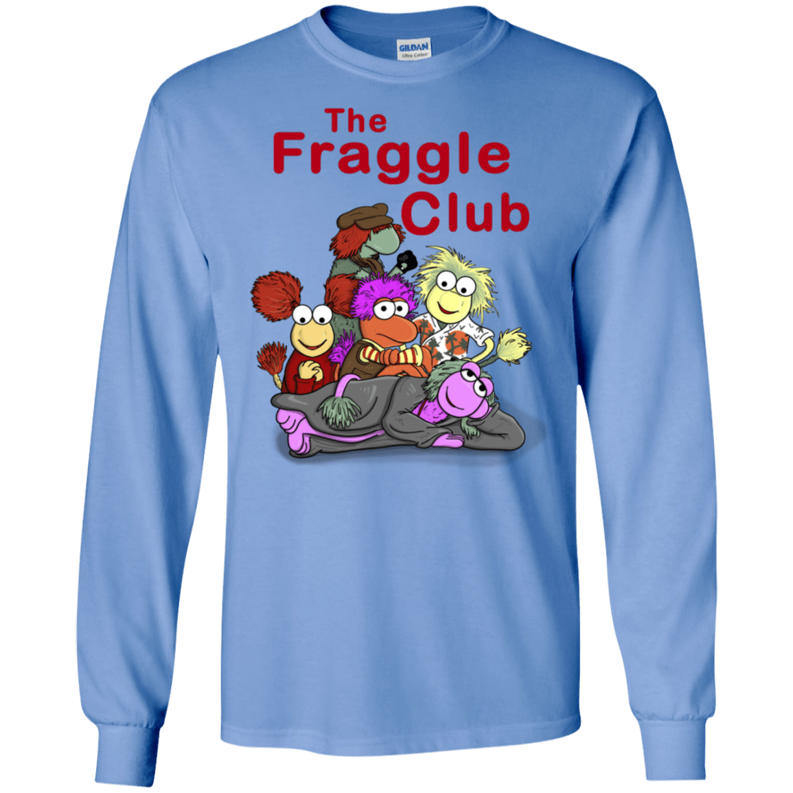 T-Shirts Carolina Blue / S Fraggle Club Men's Long Sleeve T-Shirt