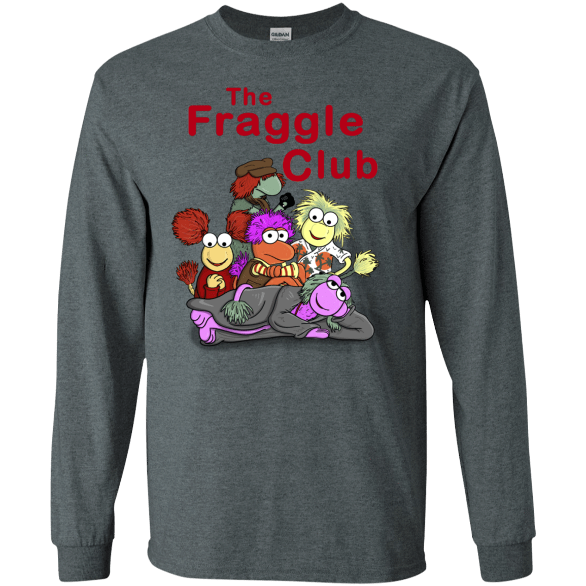 T-Shirts Dark Heather / S Fraggle Club Men's Long Sleeve T-Shirt