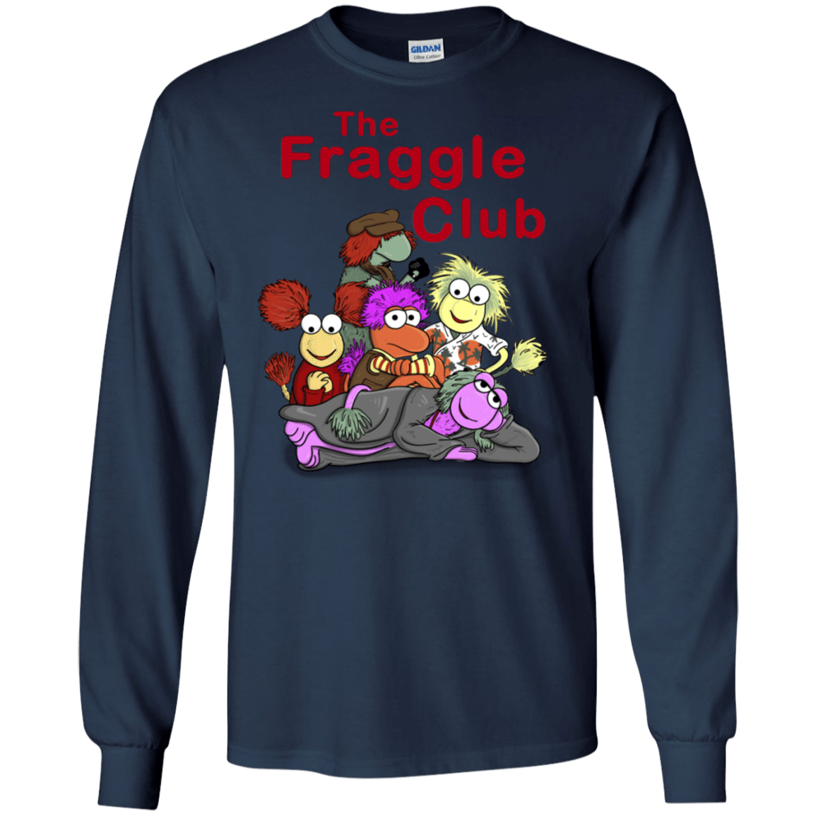 T-Shirts Navy / S Fraggle Club Men's Long Sleeve T-Shirt