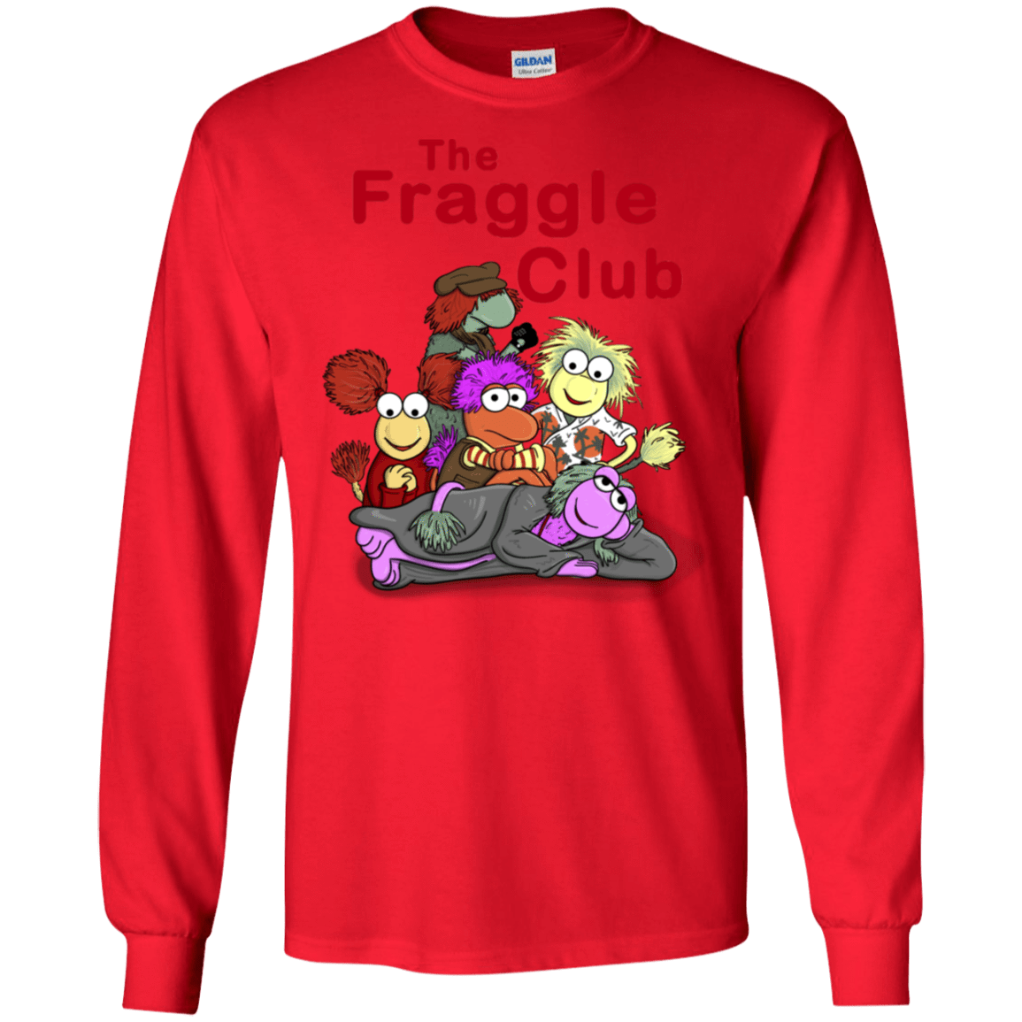 T-Shirts Red / S Fraggle Club Men's Long Sleeve T-Shirt