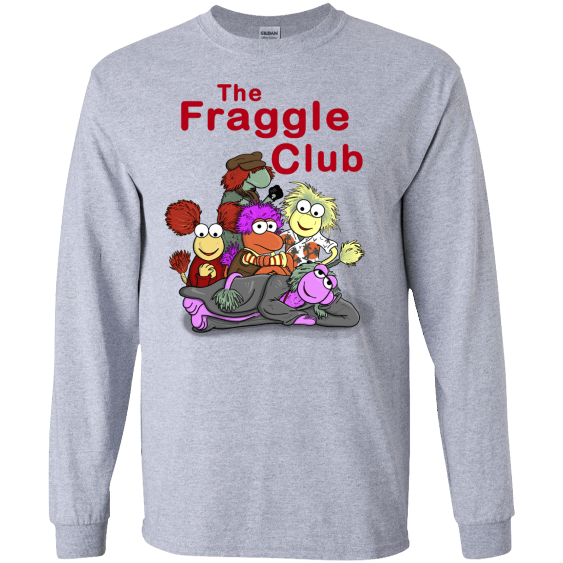 T-Shirts Sport Grey / S Fraggle Club Men's Long Sleeve T-Shirt