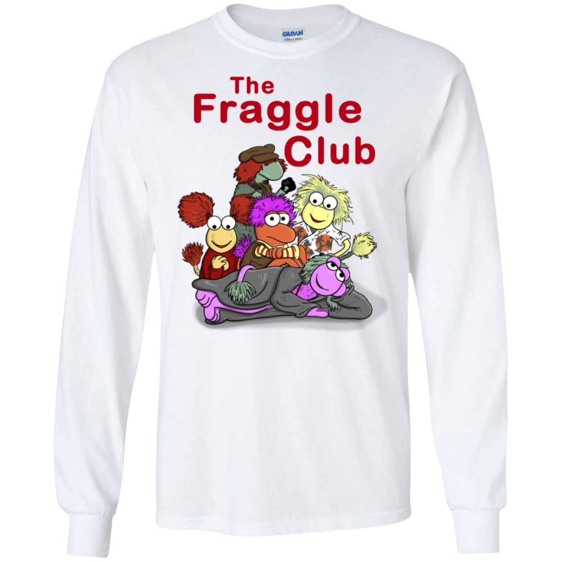 T-Shirts White / S Fraggle Club Men's Long Sleeve T-Shirt