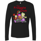T-Shirts Black / S Fraggle Club Men's Premium Long Sleeve