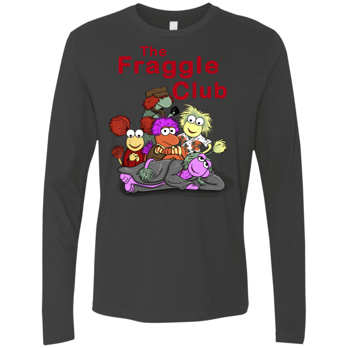T-Shirts Heavy Metal / S Fraggle Club Men's Premium Long Sleeve