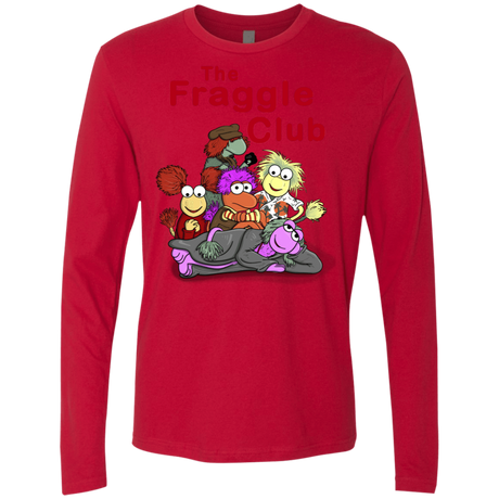 T-Shirts Red / S Fraggle Club Men's Premium Long Sleeve