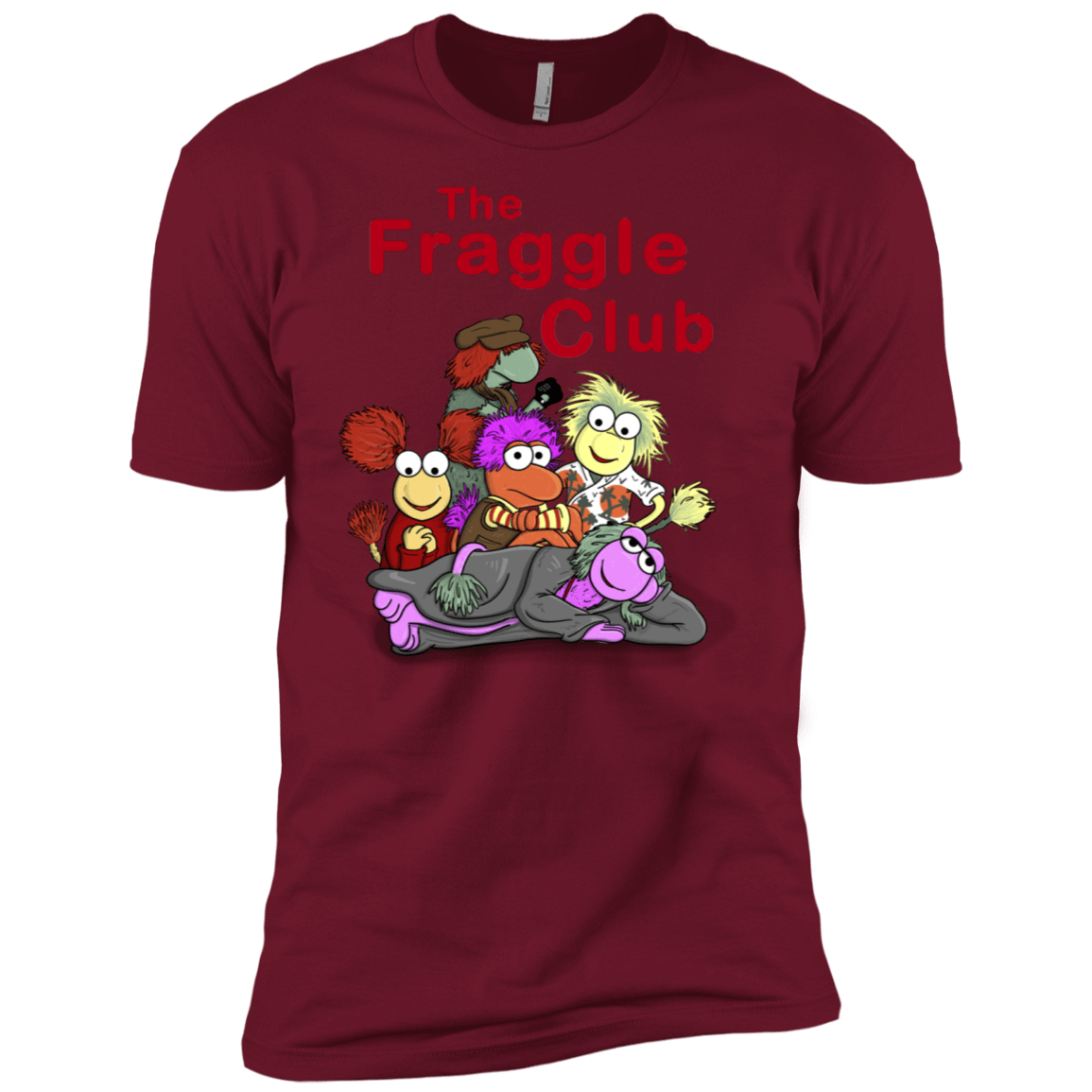 T-Shirts Cardinal / X-Small Fraggle Club Men's Premium T-Shirt