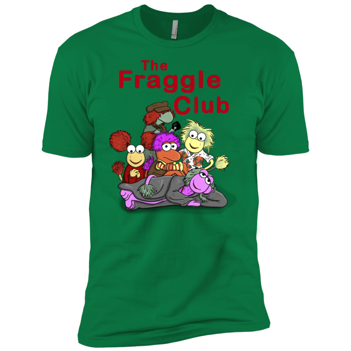 T-Shirts Kelly Green / X-Small Fraggle Club Men's Premium T-Shirt