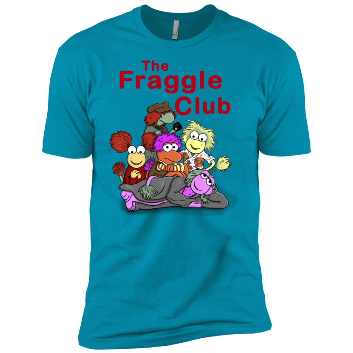 T-Shirts Turquoise / X-Small Fraggle Club Men's Premium T-Shirt