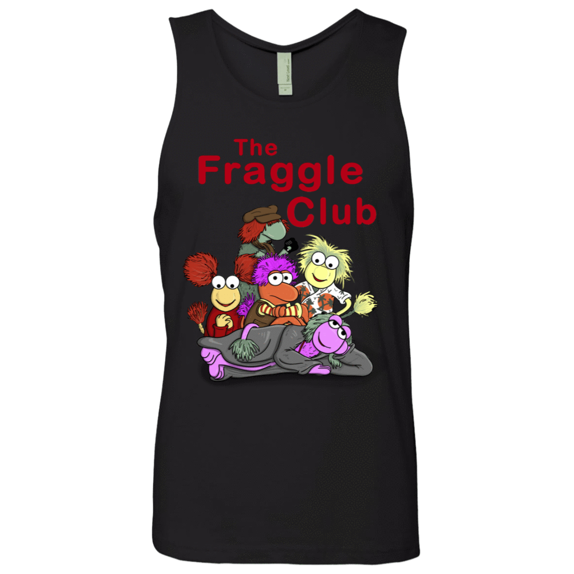 T-Shirts Black / S Fraggle Club Men's Premium Tank Top