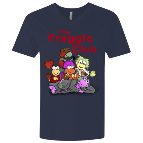 T-Shirts Midnight Navy / X-Small Fraggle Club Men's Premium V-Neck