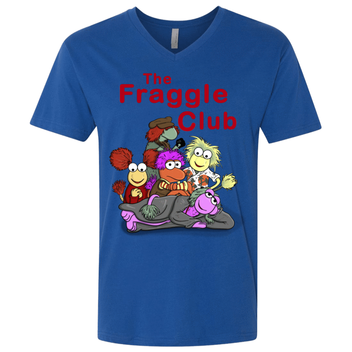 T-Shirts Royal / X-Small Fraggle Club Men's Premium V-Neck