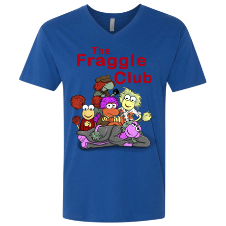 T-Shirts Royal / X-Small Fraggle Club Men's Premium V-Neck