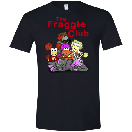 T-Shirts Black / X-Small Fraggle Club Men's Semi-Fitted Softstyle