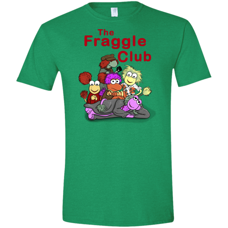 T-Shirts Heather Irish Green / S Fraggle Club Men's Semi-Fitted Softstyle