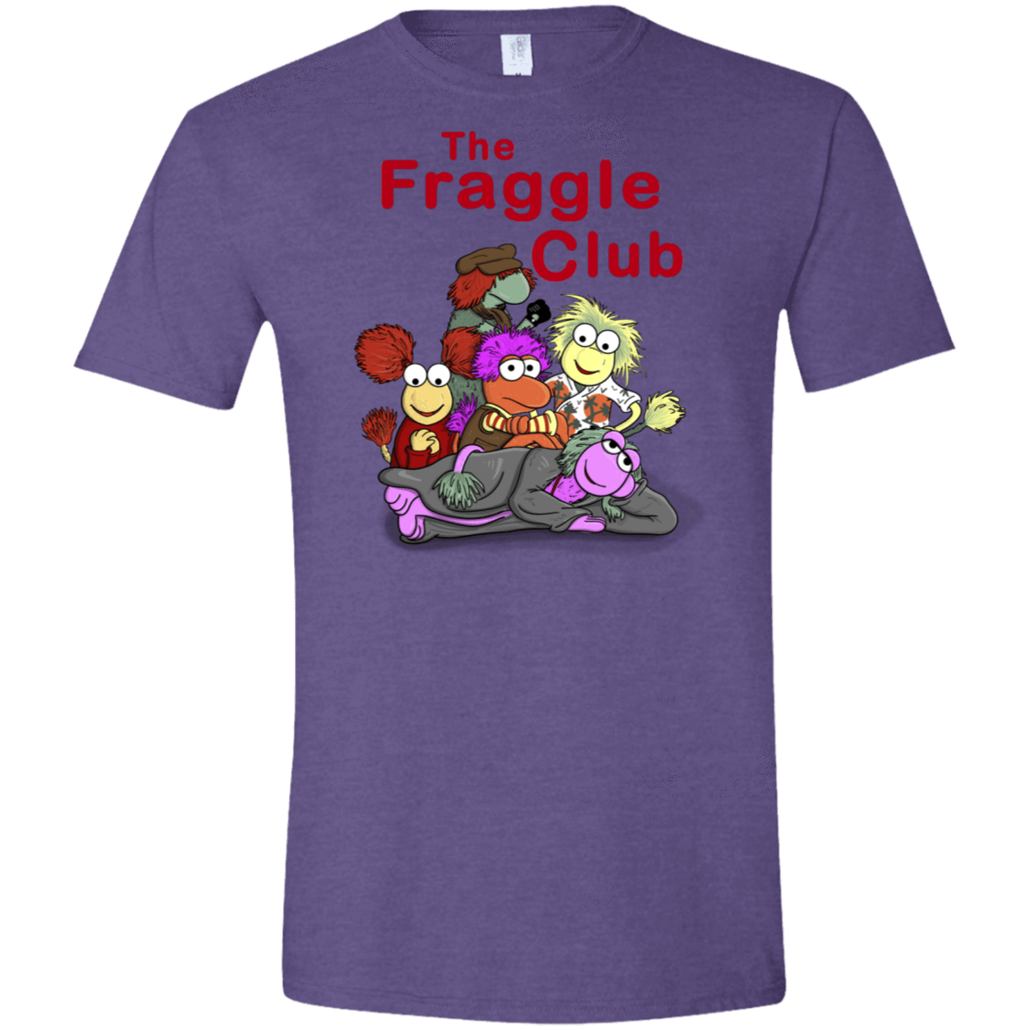 T-Shirts Heather Purple / S Fraggle Club Men's Semi-Fitted Softstyle