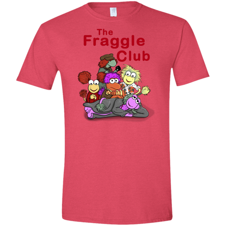 T-Shirts Heather Red / S Fraggle Club Men's Semi-Fitted Softstyle