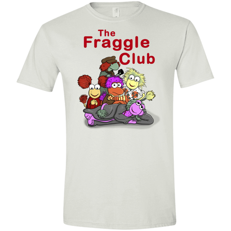 T-Shirts White / X-Small Fraggle Club Men's Semi-Fitted Softstyle