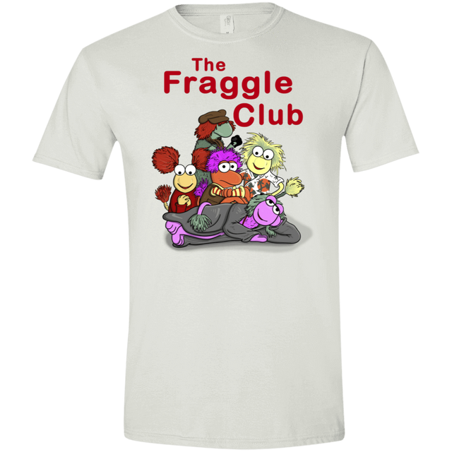 T-Shirts White / X-Small Fraggle Club Men's Semi-Fitted Softstyle