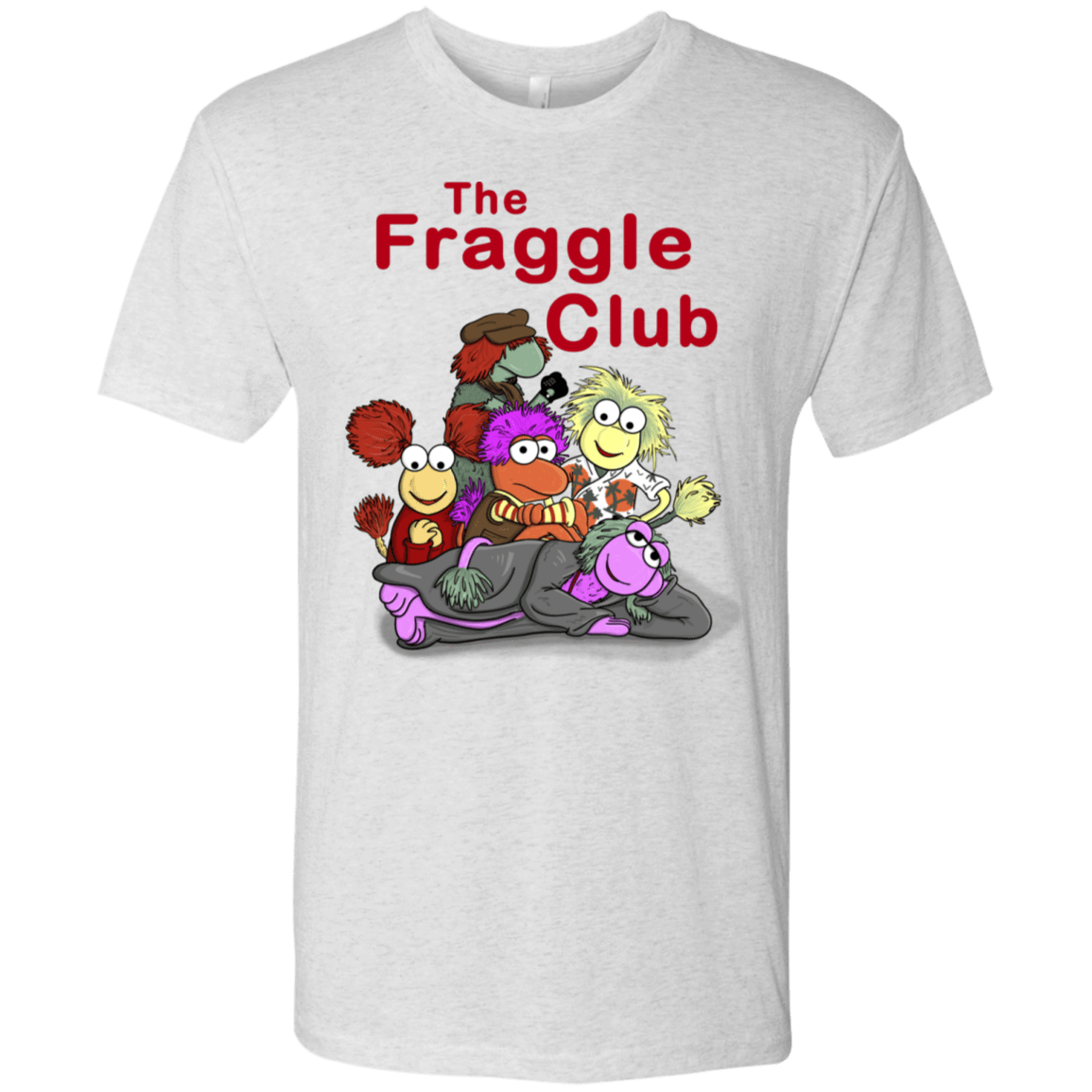 T-Shirts Heather White / S Fraggle Club Men's Triblend T-Shirt
